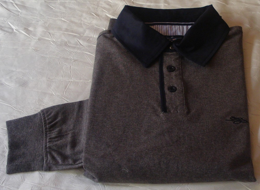 Polo manches longues homme