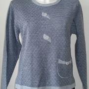 Pull fantaisie manches longues